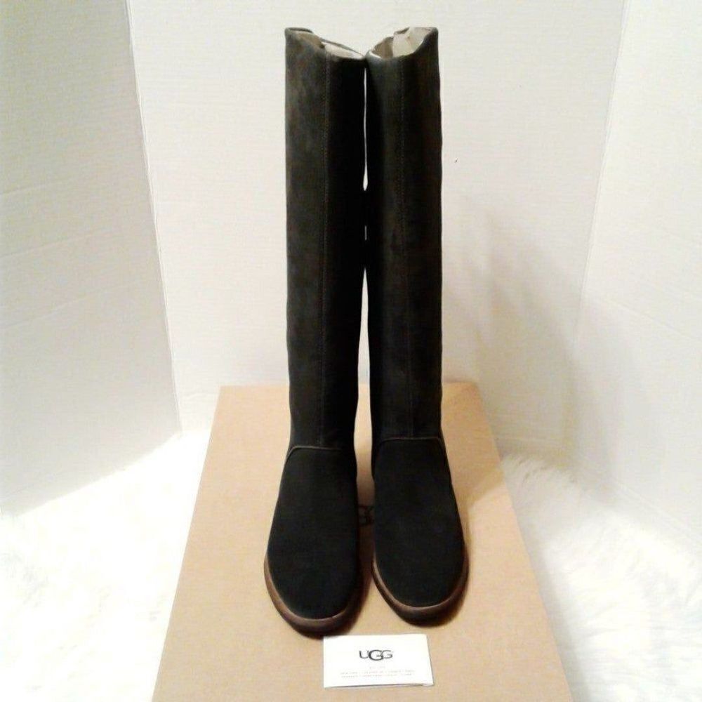 UGG Australia Women's 6.5M Tall Leather Boot - Picture 2 of 12